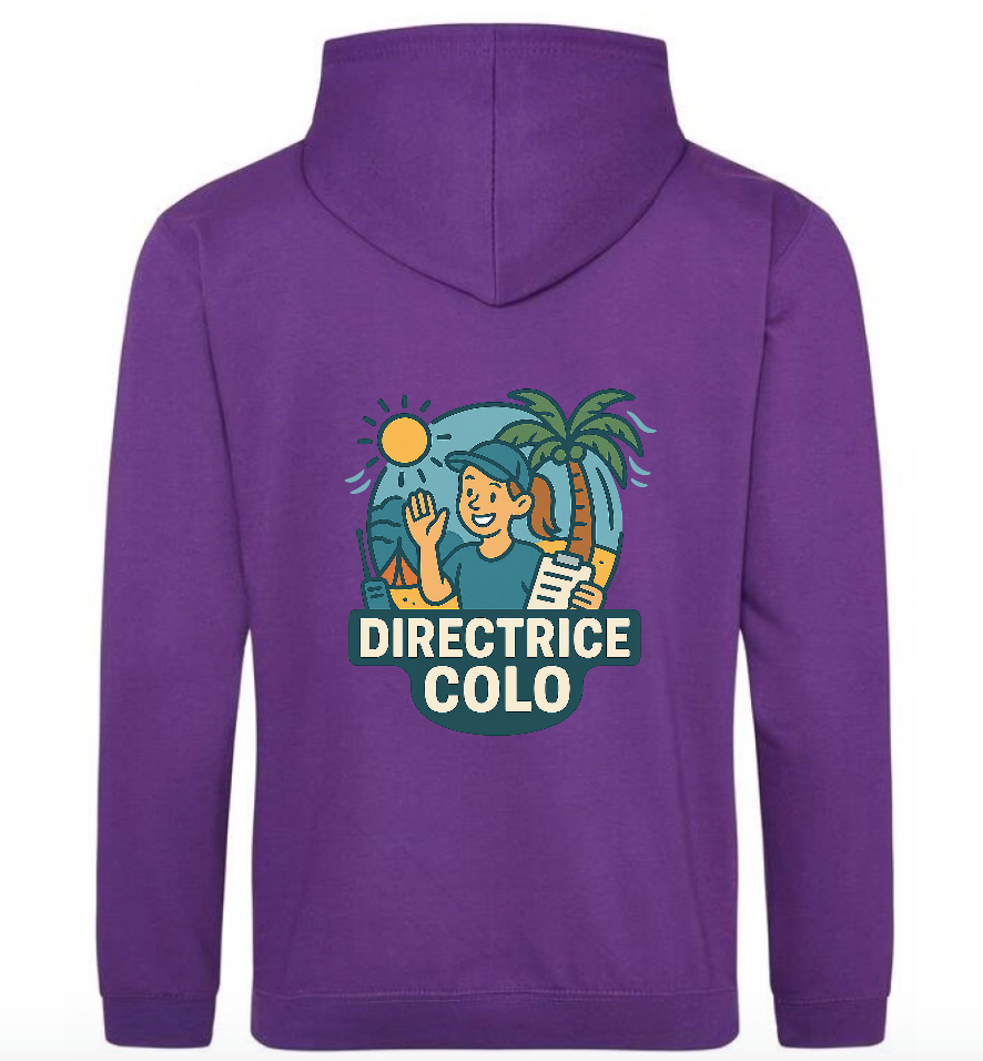 Sweat à capuche - Directrice de colo