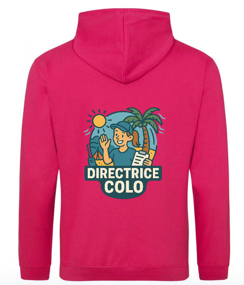 Sweat à capuche - Directrice de colo