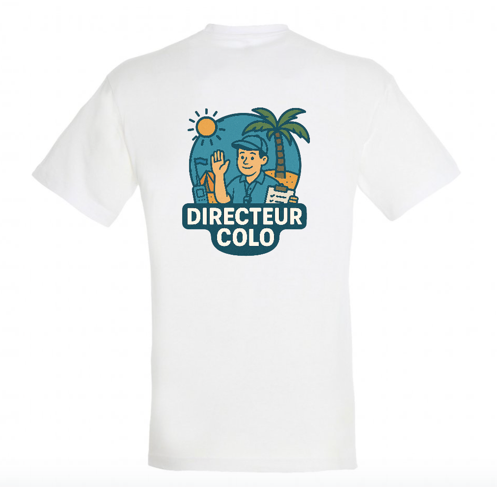 T-shirt - Directeur de colo