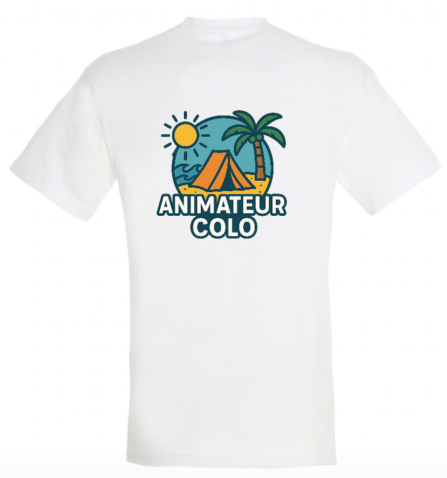 T-shirt - Animateur de colo