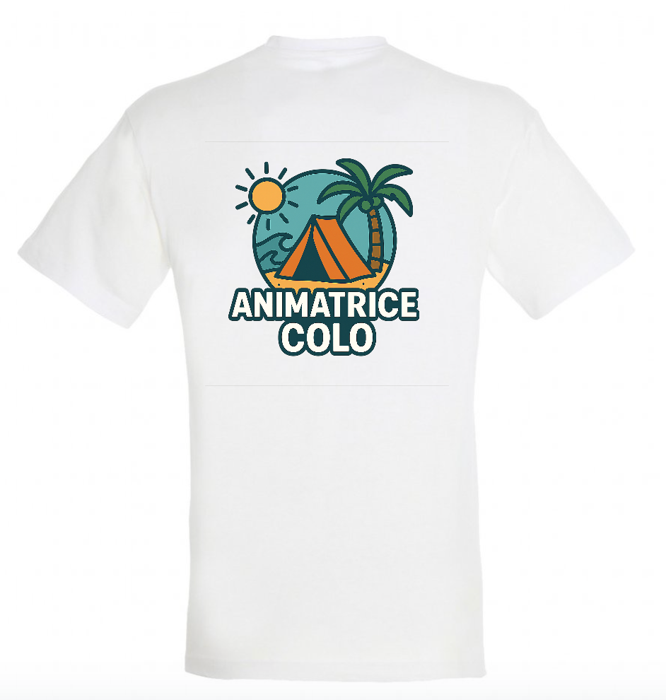 T-shirt - Animatrice de colo