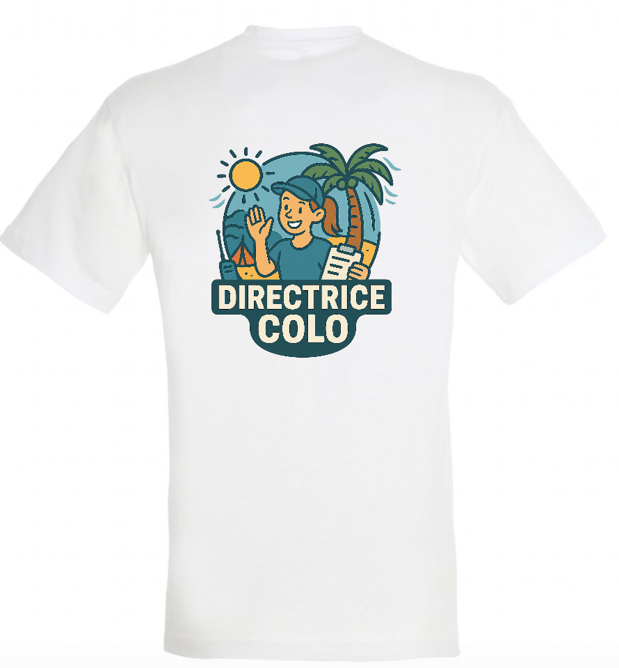 T-shirt - Directrice de colo