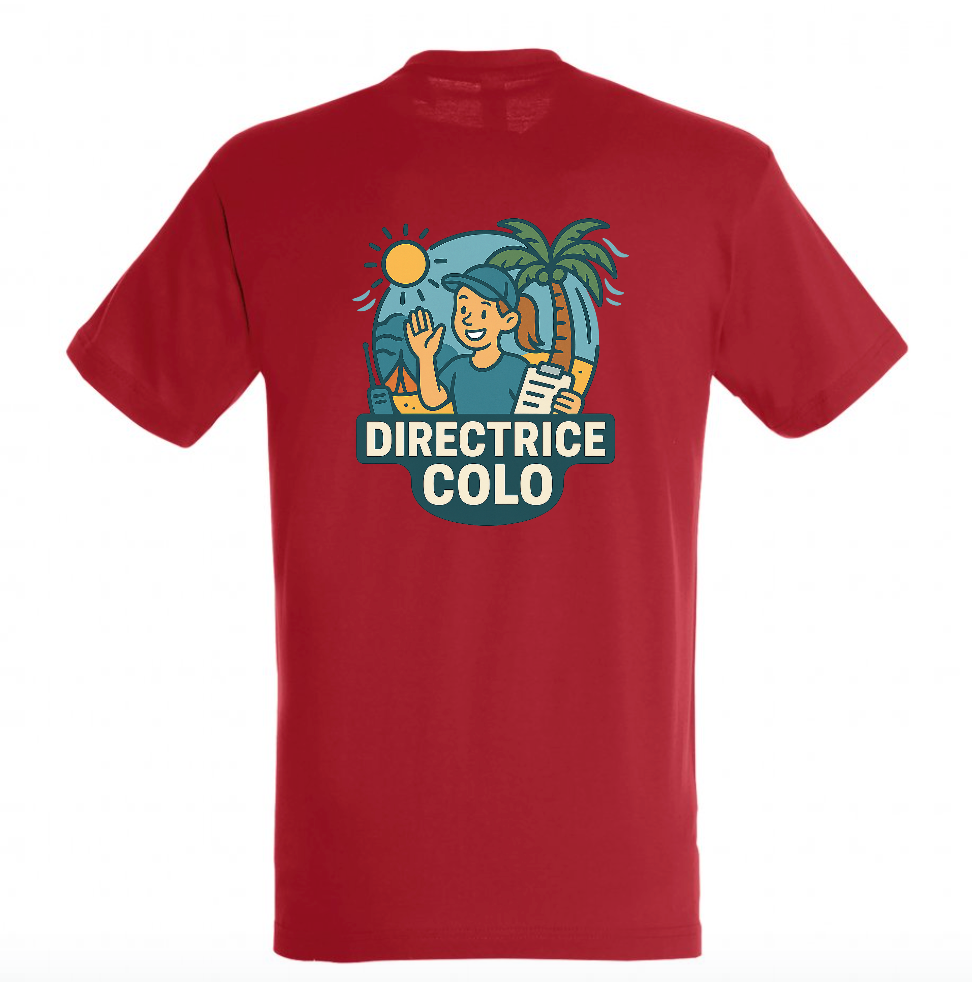 T-shirt - Directrice de colo
