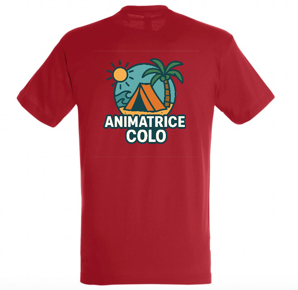 T-shirt - Animatrice de colo