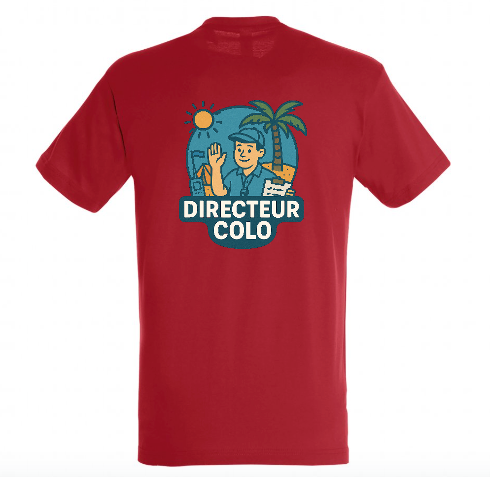 T-shirt - Directeur de colo