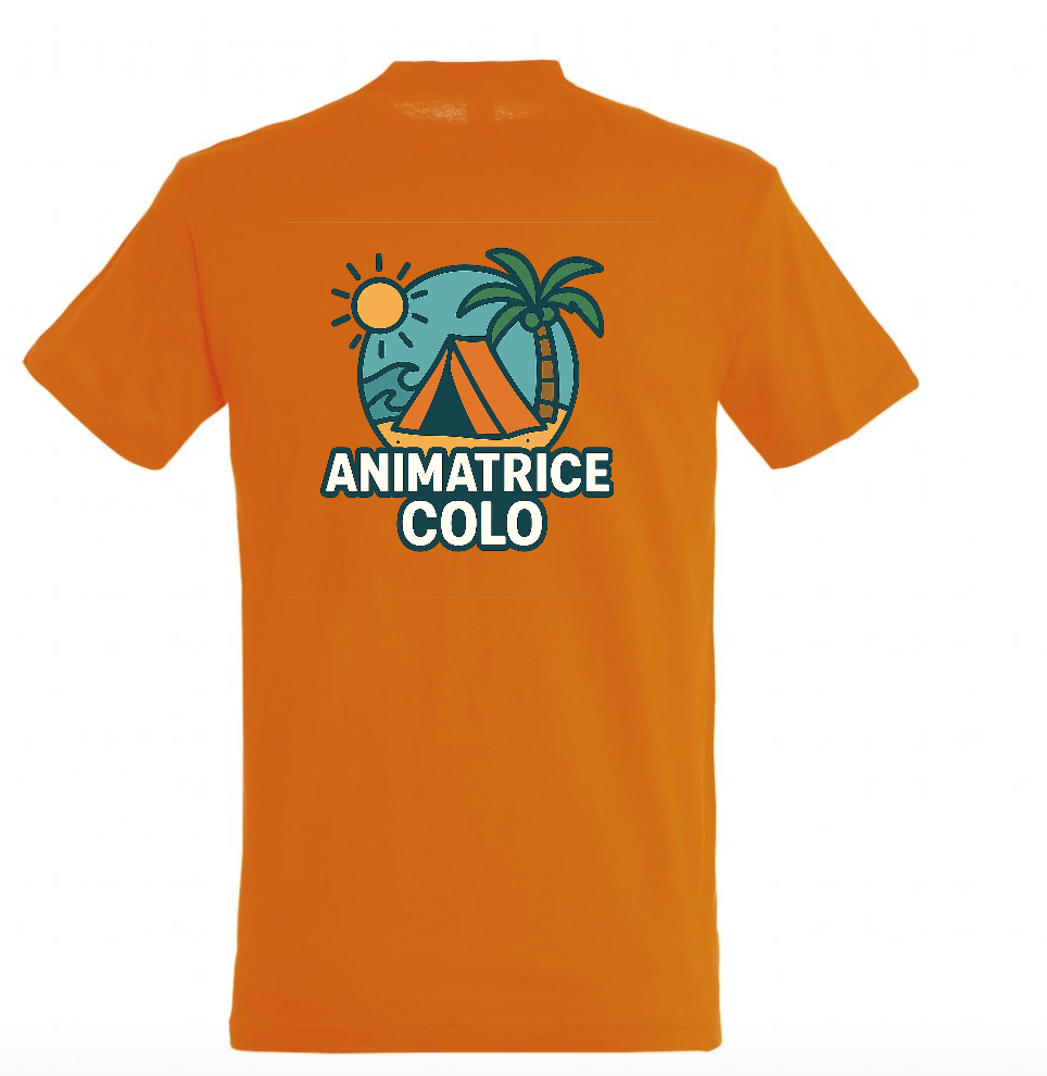 T-shirt - Animatrice de colo