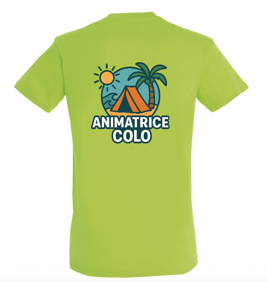 T-shirt - Animatrice de colo