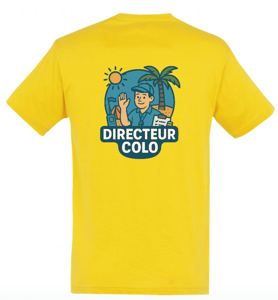 T-shirt - Directeur de colo