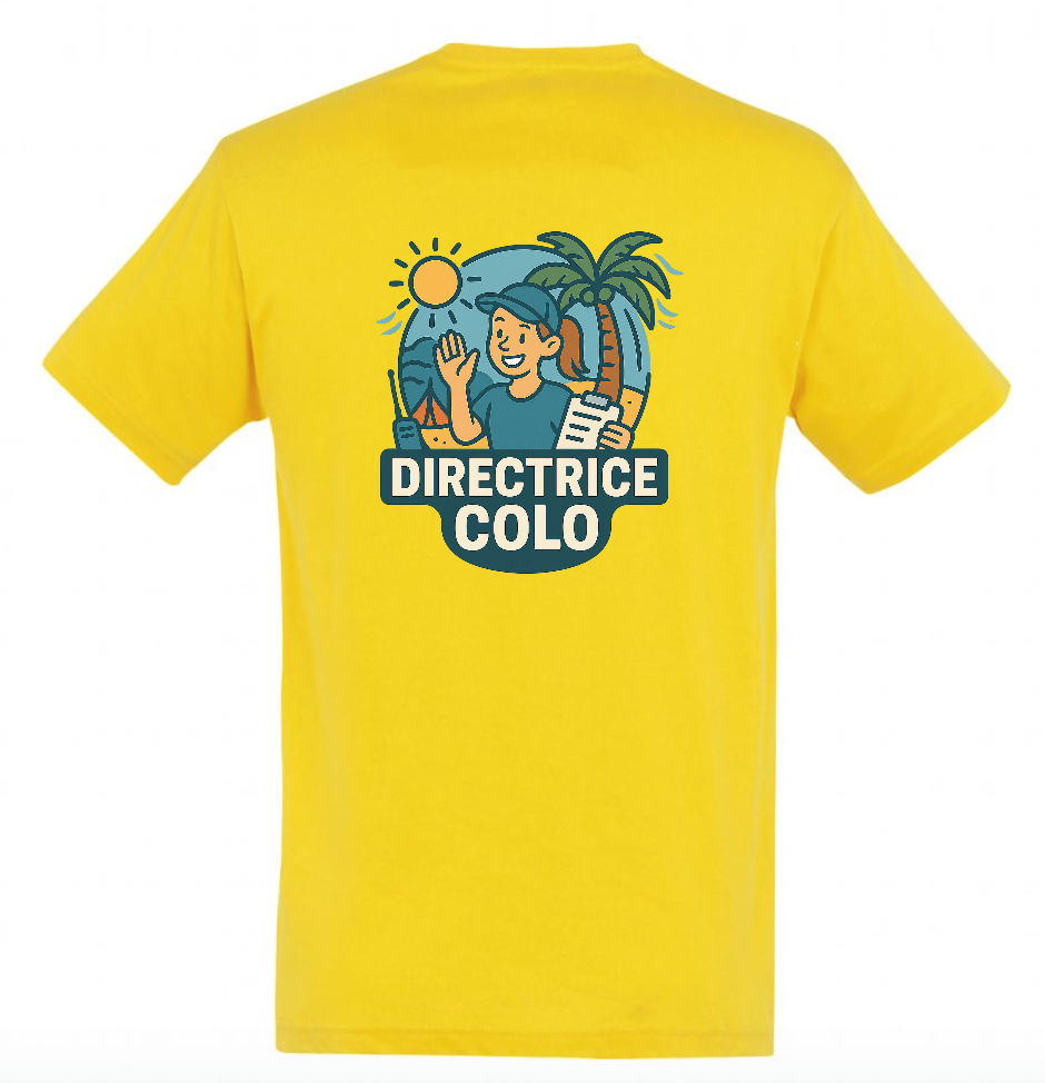 T-shirt - Directrice de colo