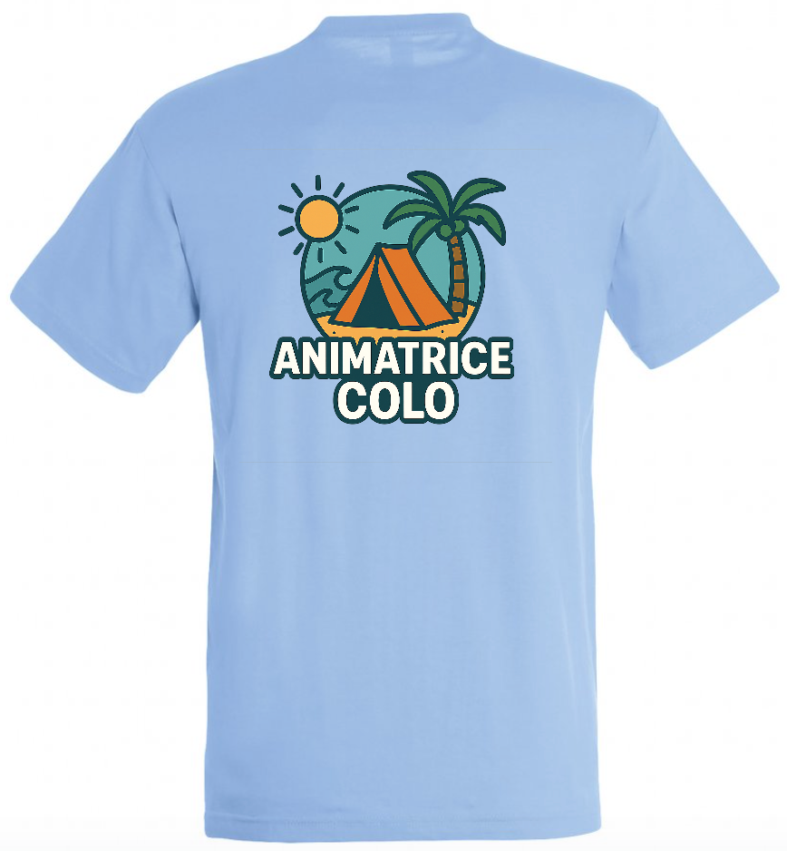 T-shirt - Animatrice de colo