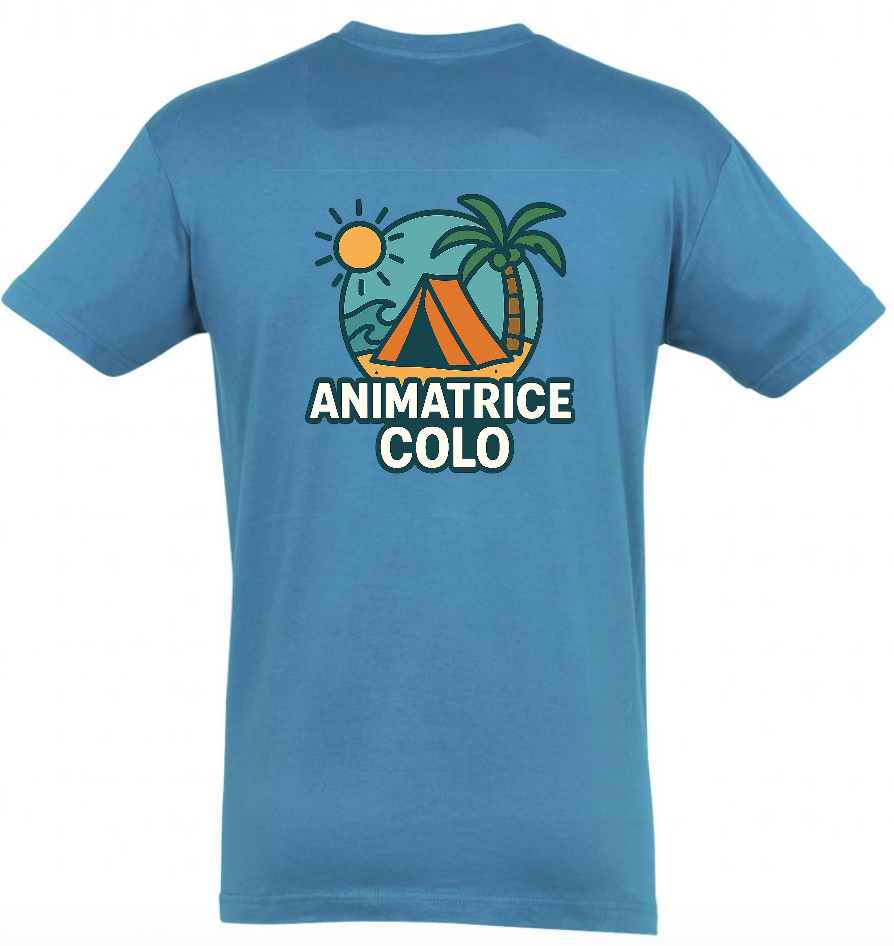 T-shirt - Animatrice de colo