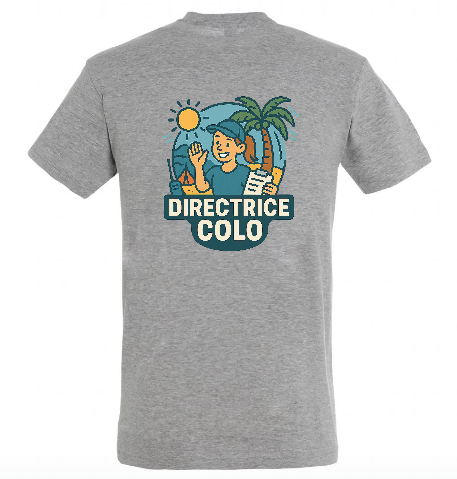 T-shirt - Directrice de colo