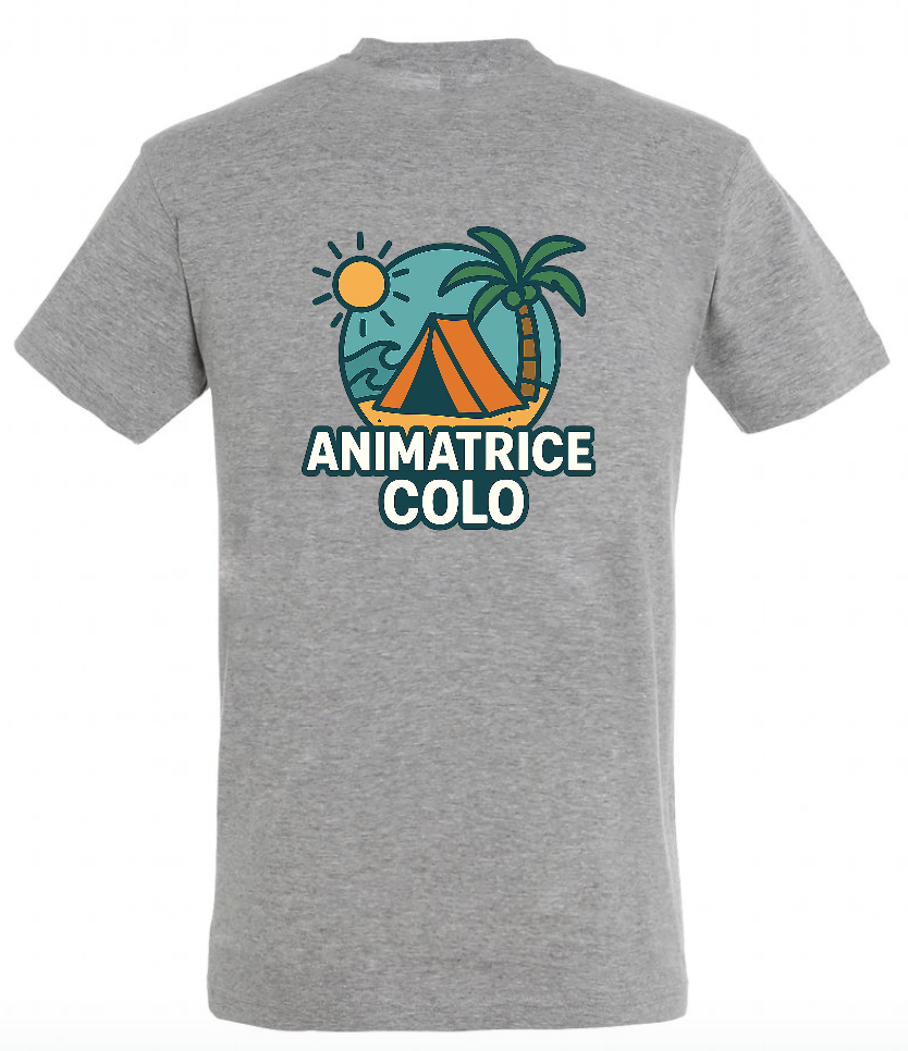 T-shirt - Animatrice de colo