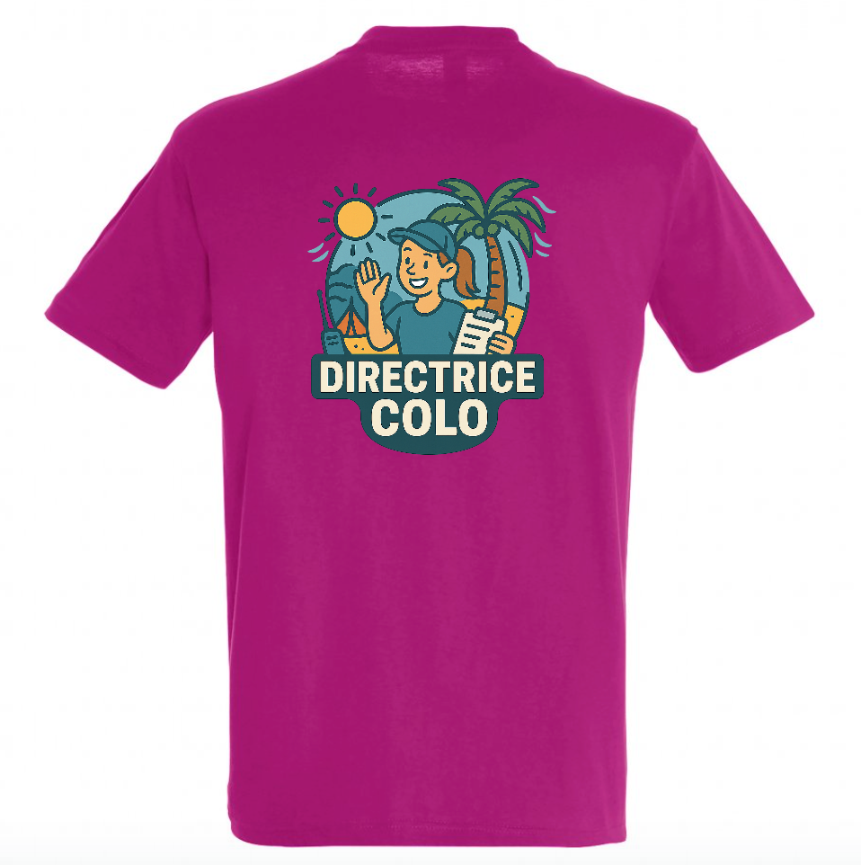 T-shirt - Directrice de colo