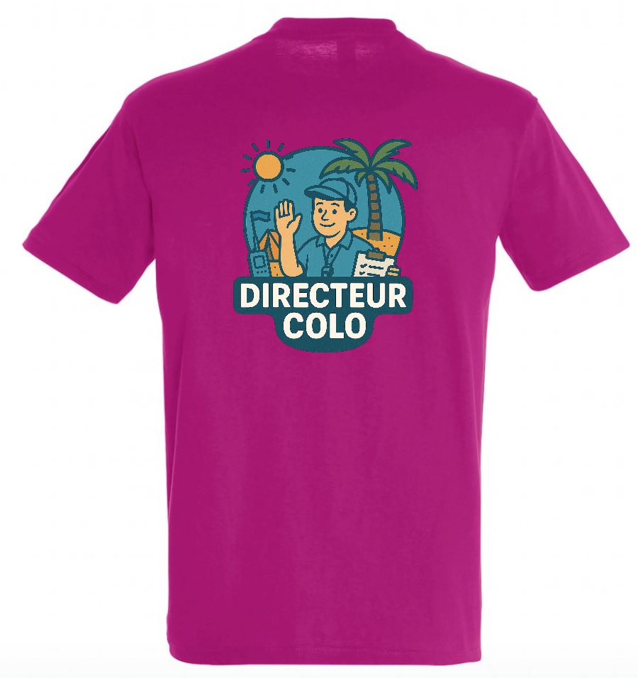 T-shirt - Directeur de colo
