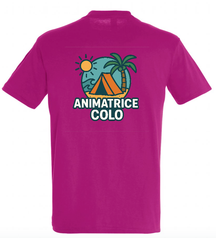 T-shirt - Animatrice de colo