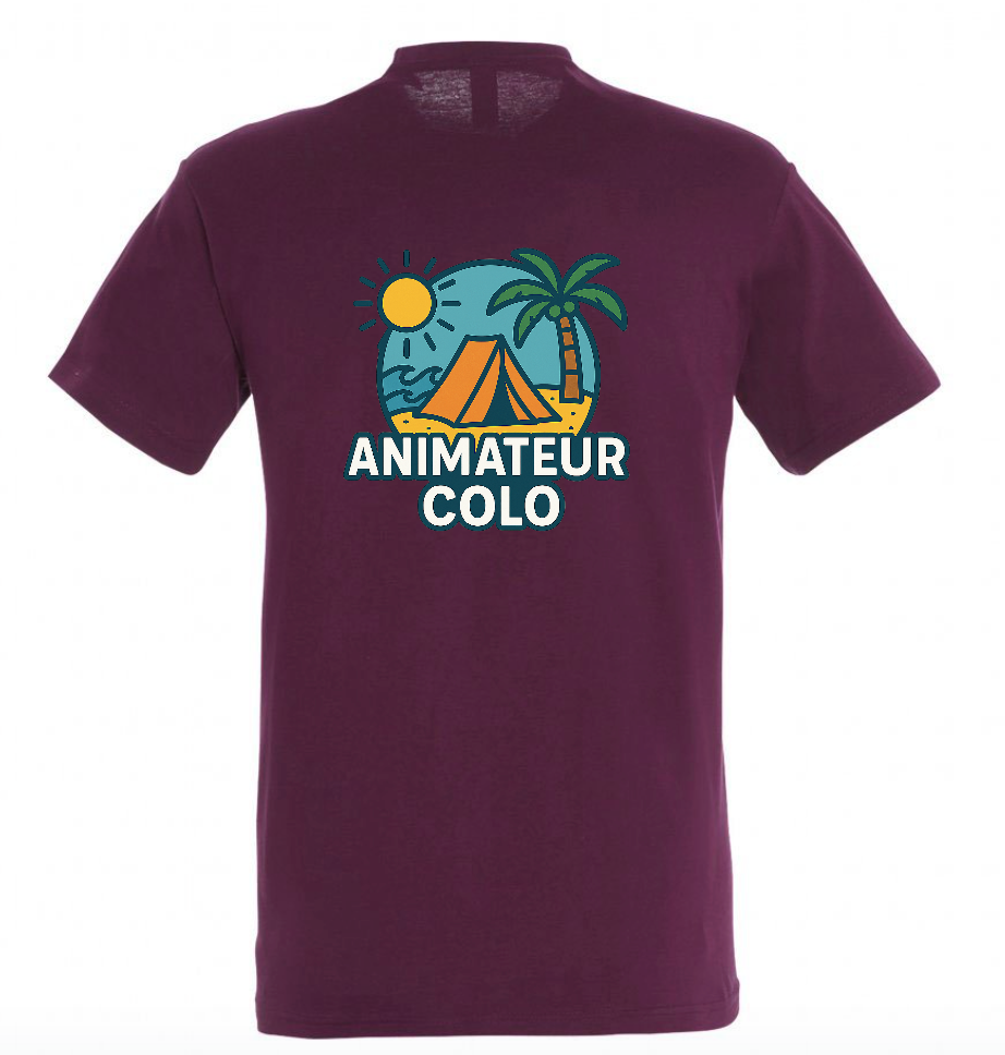 T-shirt - Animateur de colo