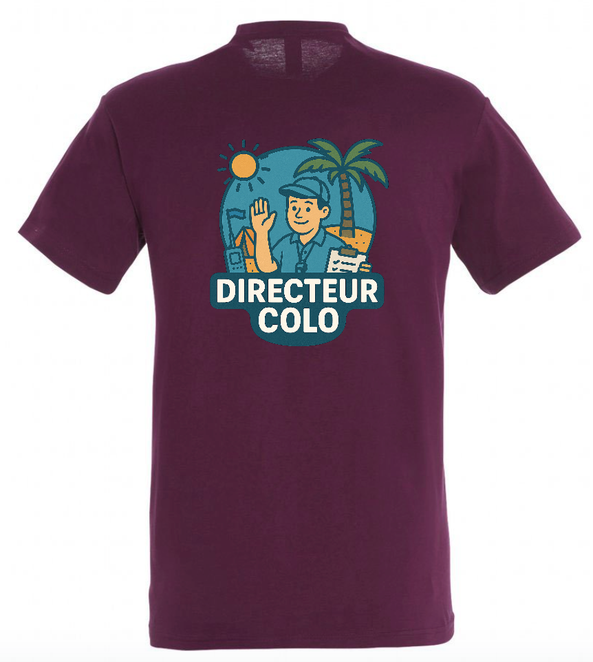 T-shirt - Directeur de colo