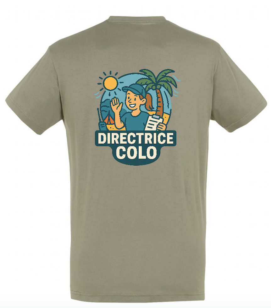 T-shirt - Directrice de colo