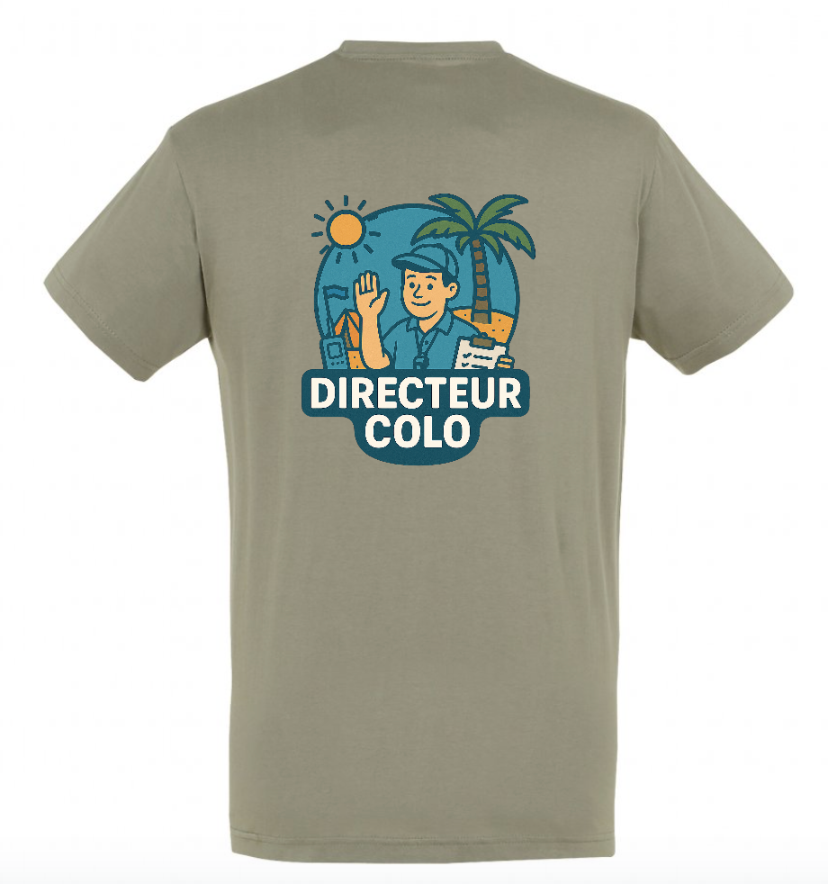T-shirt - Directeur de colo