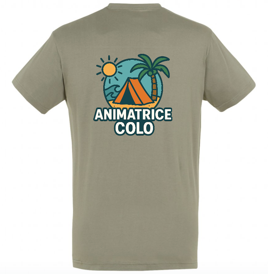 T-shirt - Animatrice de colo