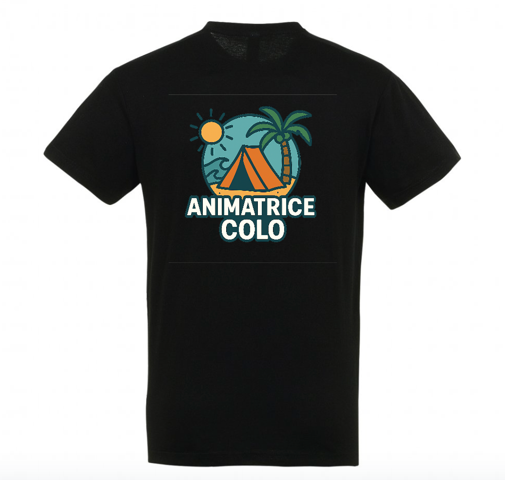 T-shirt - Animatrice de colo