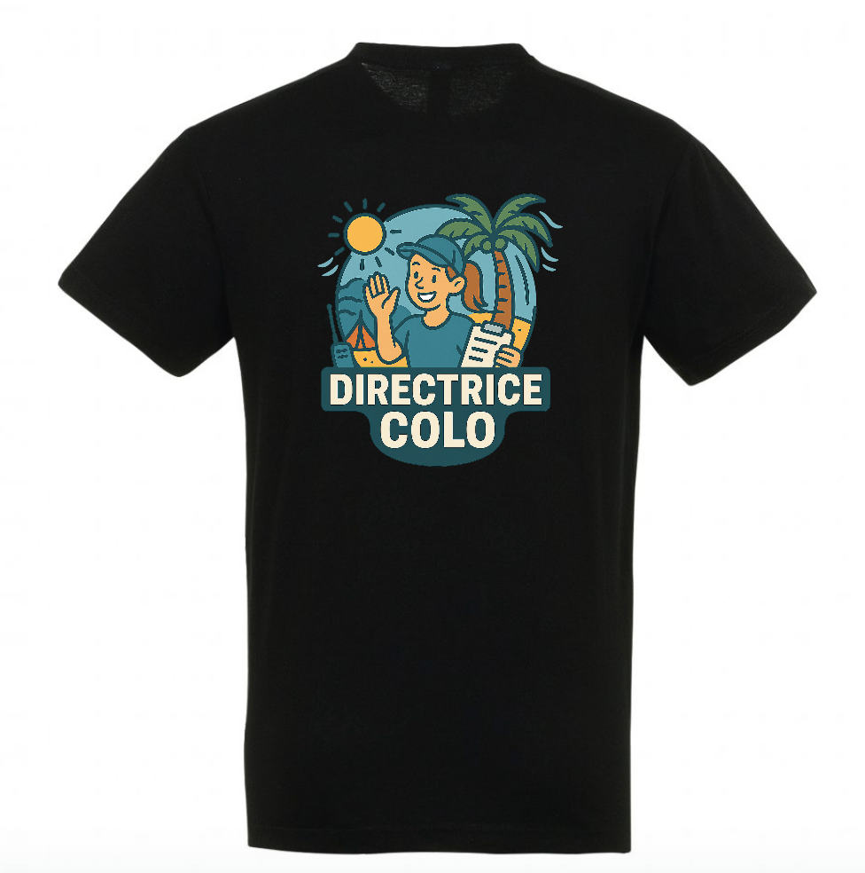 T-shirt - Directrice de colo