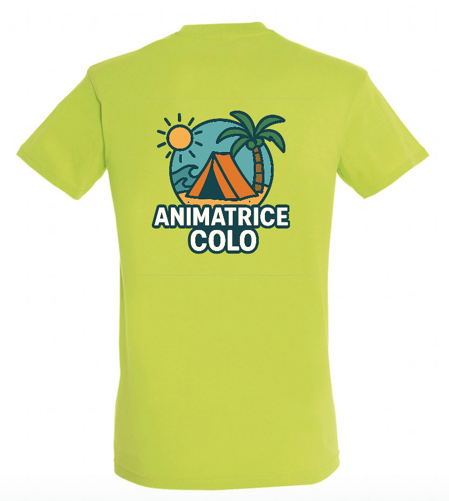 T-shirt - Animatrice de colo