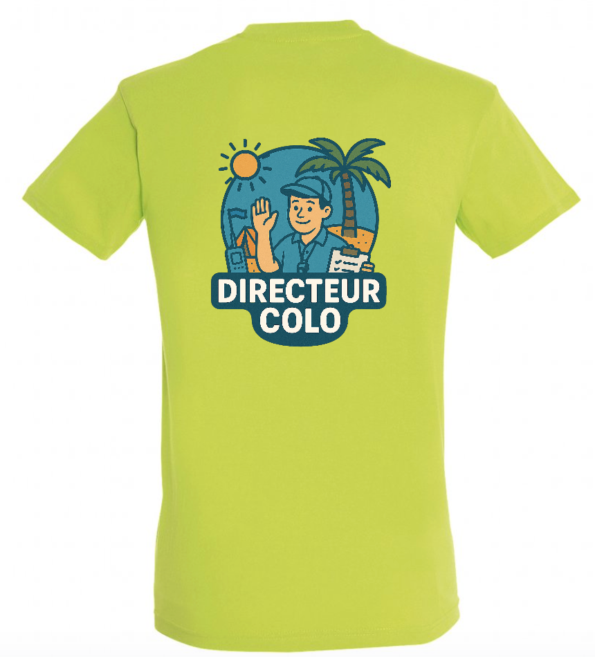 T-shirt - Directeur de colo
