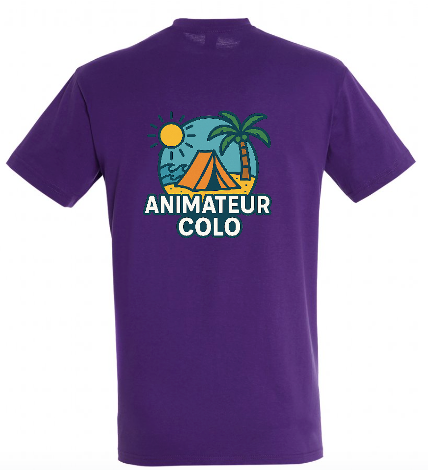 T-shirt - Animateur de colo
