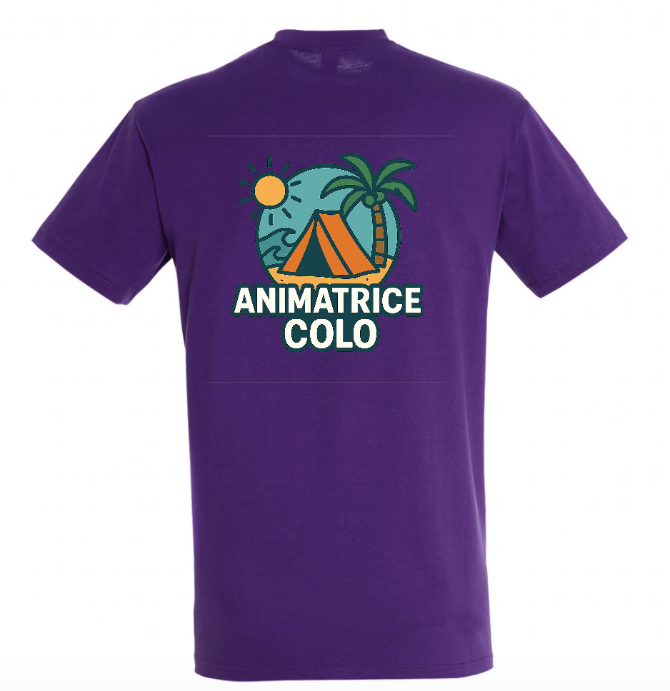 T-shirt - Animatrice de colo