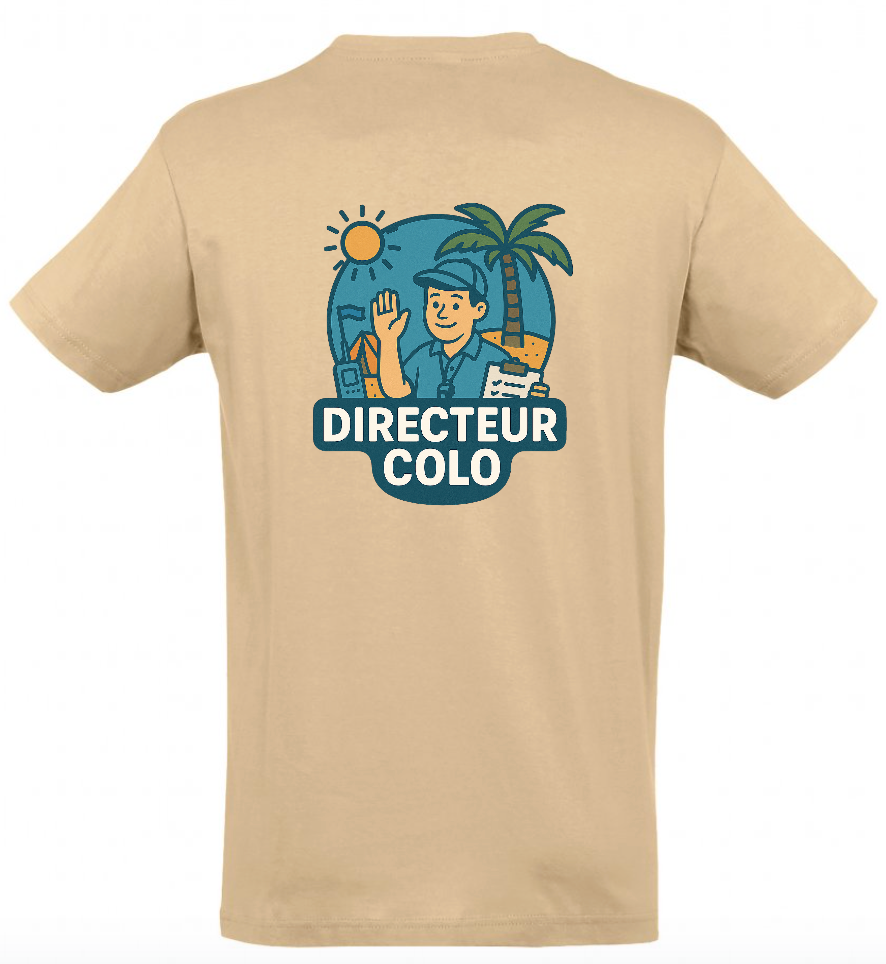 T-shirt - Directeur de colo