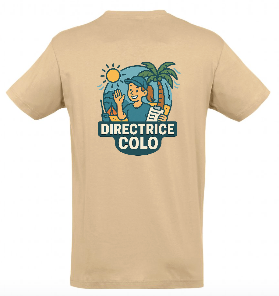 T-shirt - Directrice de colo