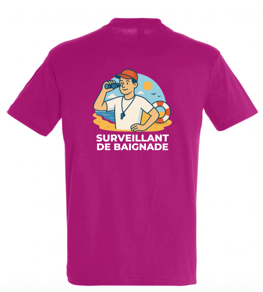 T-shirt - Surveillant de baignade