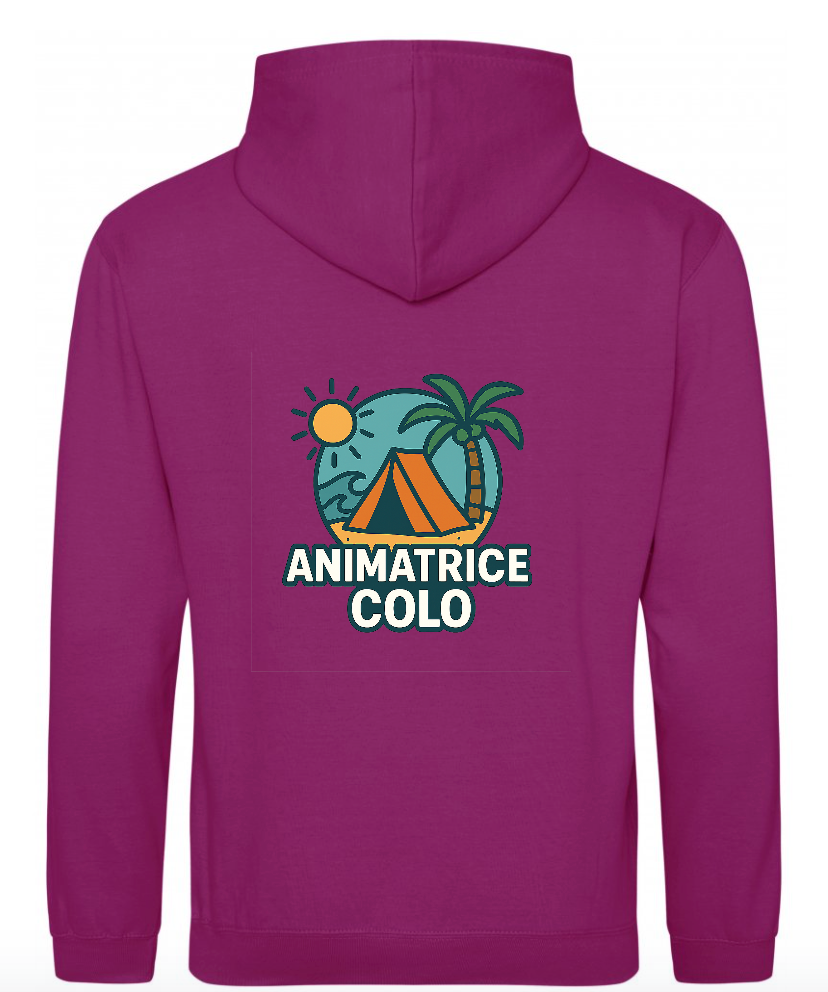 Sweat à Capuche - Animatrice de colo