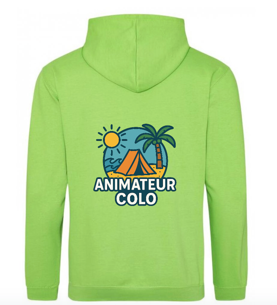 Sweat à Capuche - Animateur de colo