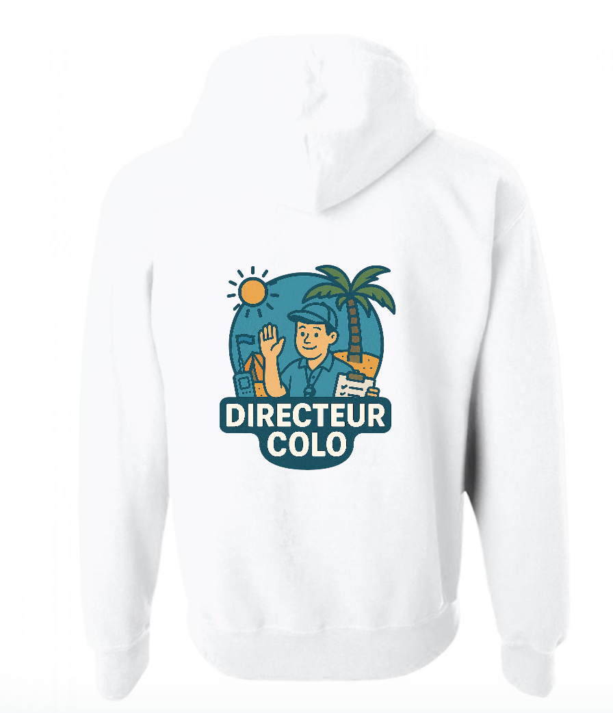 Sweat à capuche - Directeur de colo