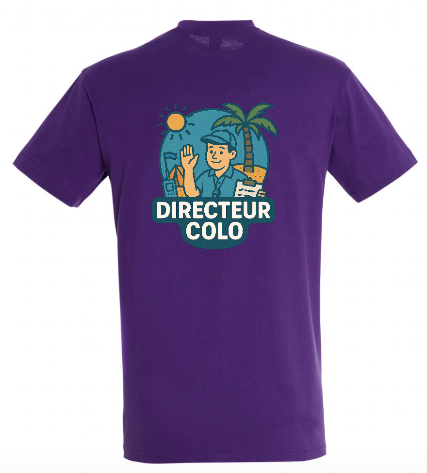T-shirt - Directeur de colo