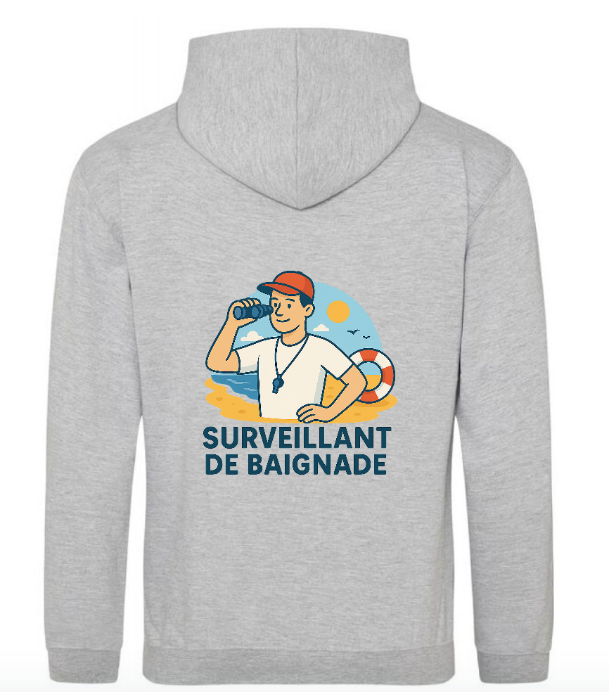 Sweat à capuche - Surveillant de baignade