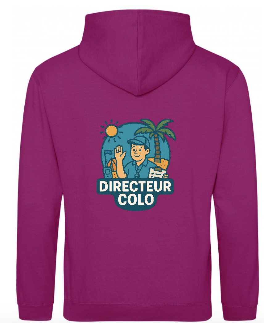 Sweat à capuche - Directeur de colo