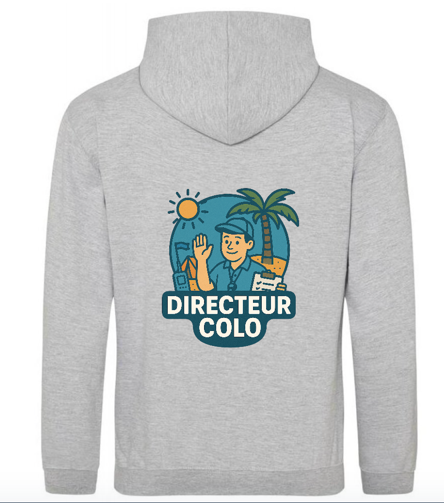 Sweat à capuche - Directeur de colo