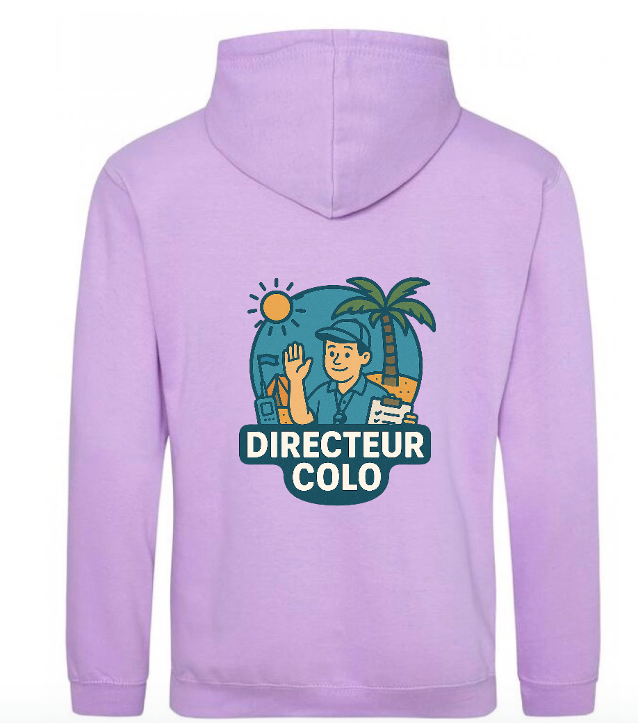 Sweat à capuche - Directeur de colo