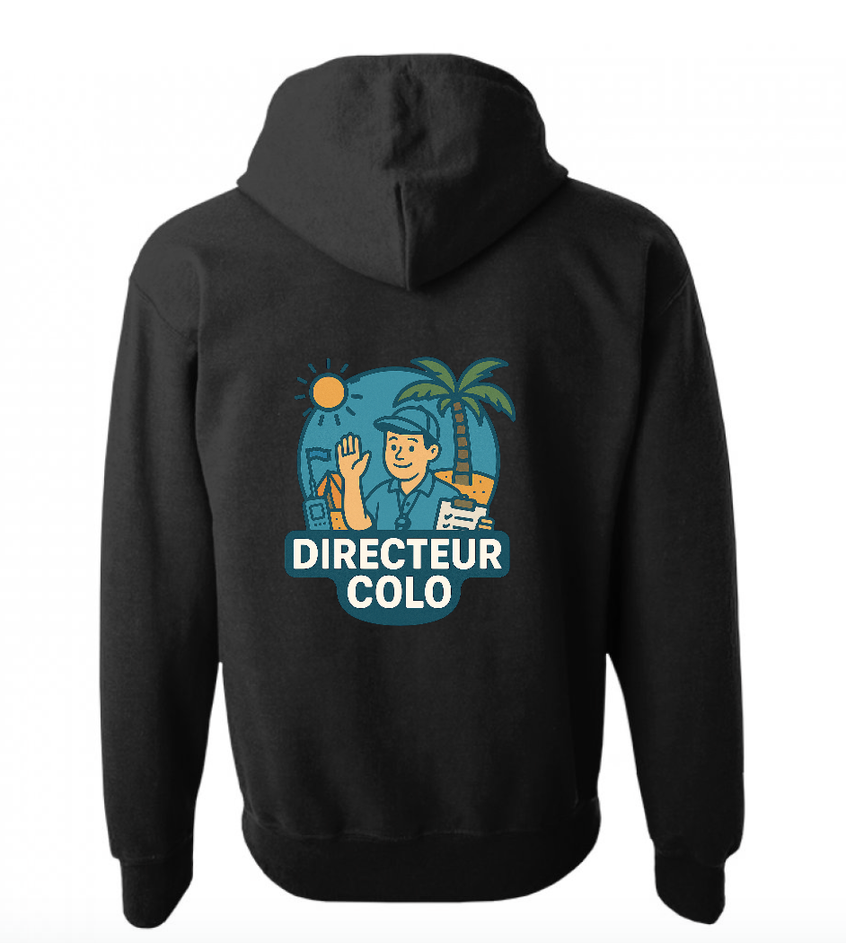 Sweat à capuche - Directeur de colo