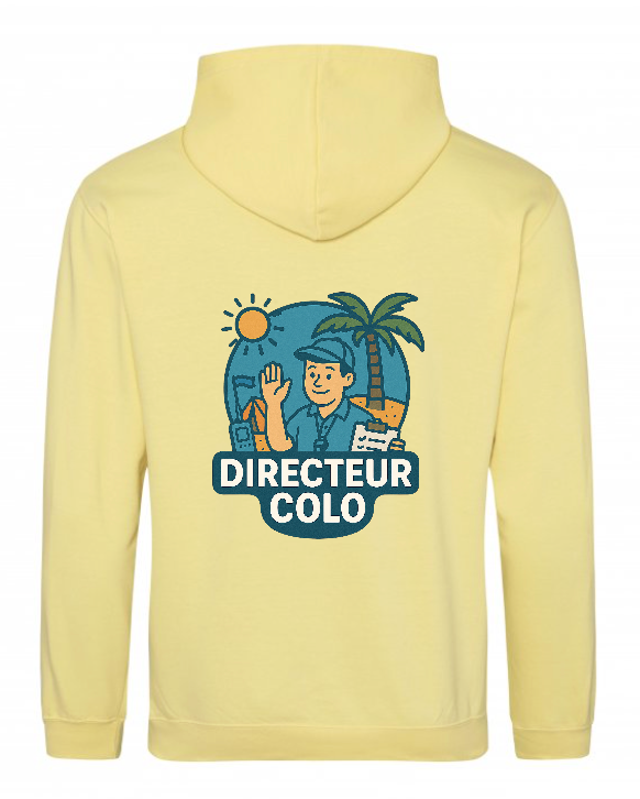 Sweat à capuche - Directeur de colo