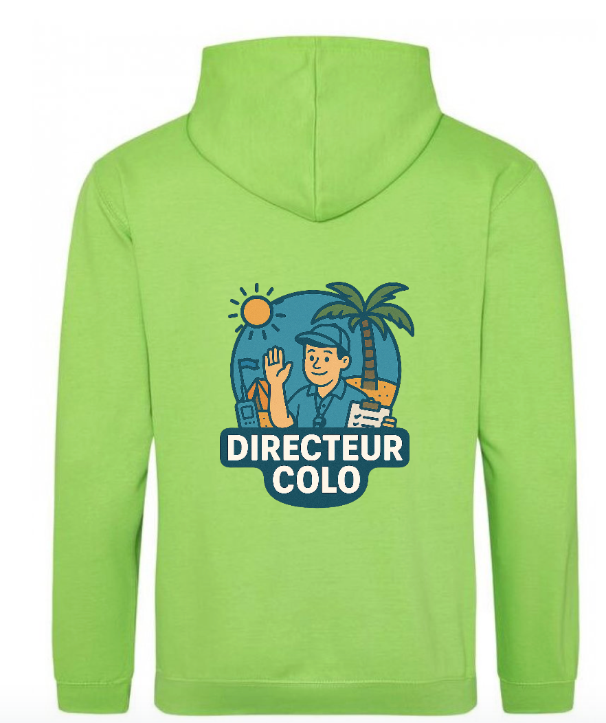 Sweat à capuche - Directeur de colo