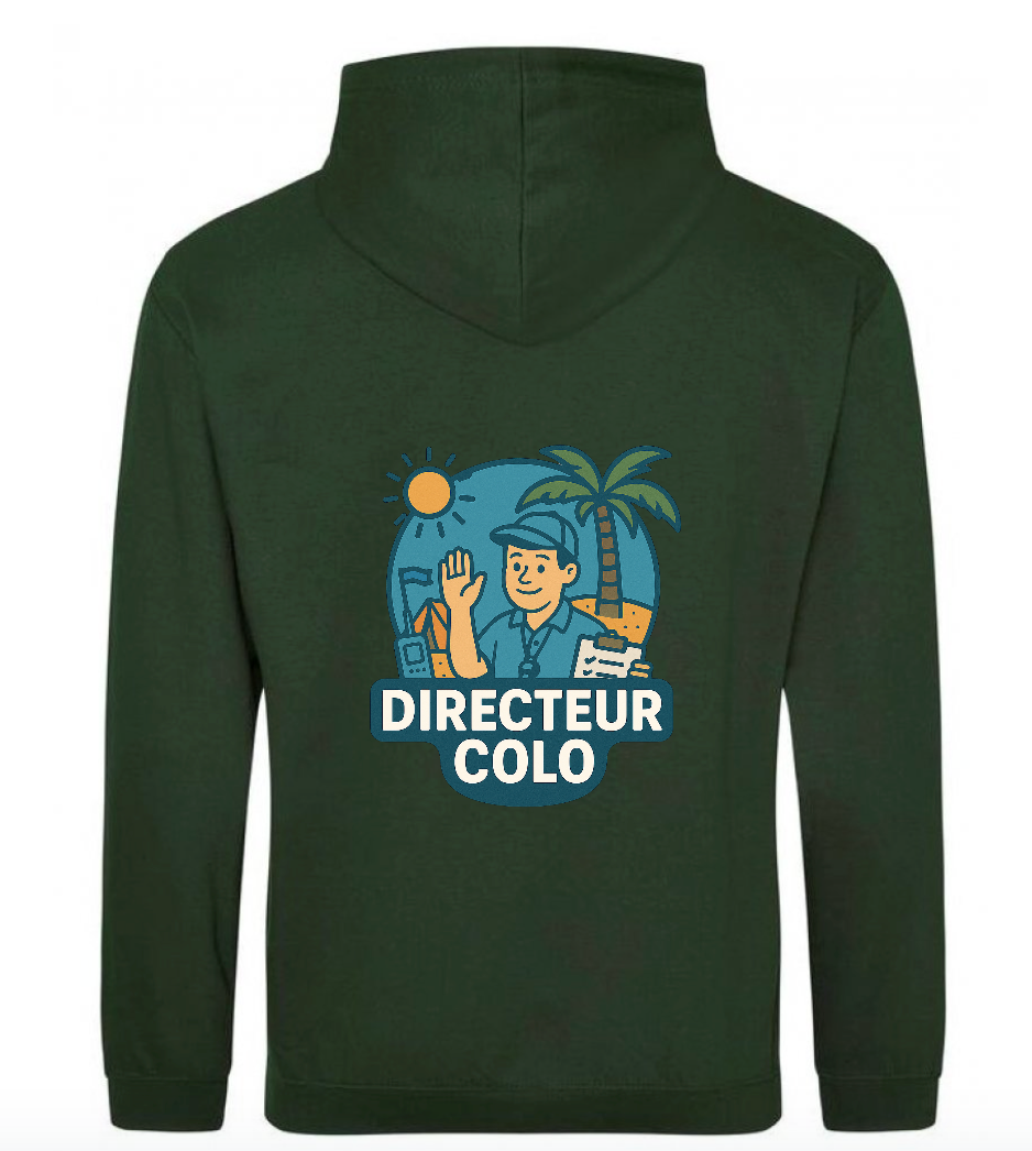 Sweat à capuche - Directeur de colo